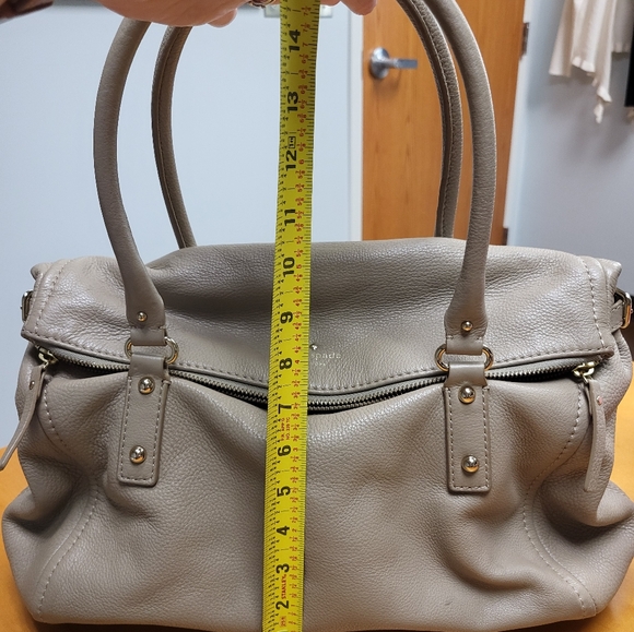 Kate Spade bag, muted taupe - Picture 13 of 14
